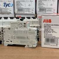 Disjoncteur miniature S203-B S203-C S203-D S203-K S203-Z A-BB S200 Courbe de déclenchement B/C/D/K/Z 3P MCB 0,5~100A Trois pôles Rail DIN