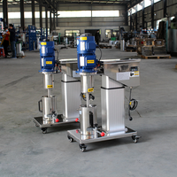 Mélangeur Disperseur Électrique à Levage 10 Gallons Agitateur Mélangeur pour Peinture Mastic Revêtement