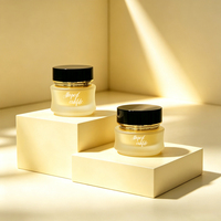 Pot cosmétique en gros, 30g 50g, vide, à large ouverture, pour crème visage et soins de la peau