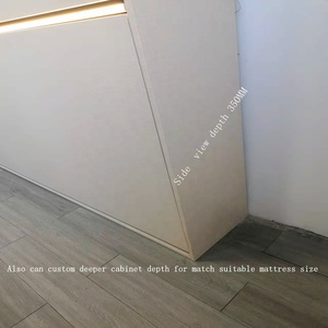 <span class=keywords><strong>Lit</strong></span> caché horizontal, bibliothèque, garde-robe personnalisé, <span class=keywords><strong>lit</strong></span> en métal - Product Image 6