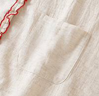 Ensembles de pyjamas en coton et lin à manches longues pour femmes, confortables et respirants, vêtements de maison pour le printemps, l'automne et l'hiver, offre ODM