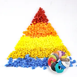 Raw Material New Recycled PVC Resin Compound Granules For Injection Pipe For Wire And Cable Sheath Cover Making Cables