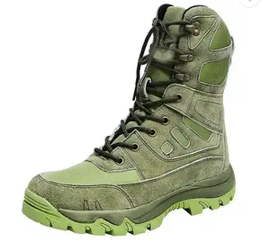 XINXING, оптовая продажа, зеленые тактические замшевые ботинки с резиновой подошвой из кожи с разрезом