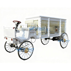 Voiture funéraire électrique classique haute performance à prix de gros abordable / Fournisseur de voitures funéraires classiques / Voiture électrique de cérémonie funéraire - Product Image 1