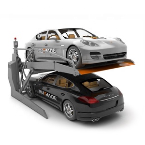 Trần thấp nhà để xe Hệ thống đỗ xe hai bài thủy lực nghiêng bãi đậu xe nâng - Product Image 2