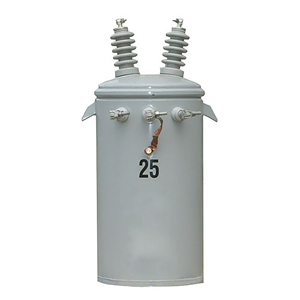 Yawei tần số cao một pha cực gắn 15kVA 25kva 37.5kva 13.8kv 120/240V biến áp sản xuất D - Product Image 1