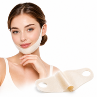 Patch revitalisant en hydrogel pour le visage, effet lifting en V, définition de la mâchoire, or 24K, marque privée