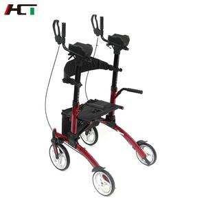 HCT-9291D חדש עיצוב מתקפל מתגלגל Rollator זקוף ווקר חיצוני לקום ווקר עבור קשישים וזקנים - Product Image 3