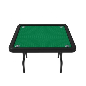 Tables de poker de <span class=keywords><strong>casino</strong></span> YH YH-ST67 1,4 m pour jeux de <span class=keywords><strong>Blackjack</strong></span>, personnalisées, petite taille, en acier inoxydable, avec pieds pliants, en bois, 3 pièces - Product Image 2