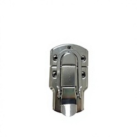Loquet de fermeture professionnel et classique en métal doré de 95 mm pour étui de guitare, barbecue, camping et tiroir
