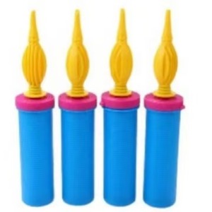 Pompe à ballon Main Double <span class=keywords><strong>Action</strong></span> Gonfler Outil de Fixation de Ballon dans Une Pompe à Air Portable Ballons Manuels Gonfleurs pour la Fête - Product Image 4