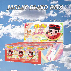 POP MART Nouveauté pour la série S Molly Figurine d'action d'anime en PVC Jouet de dessin animé pour la décoration de modèle et la décoration de la maison Labubu - Product Image 2