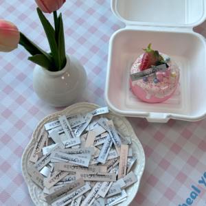 Cartes d'insertion pour gâteaux en feuille flexible personnalisées en gros, accessoires de décoration de desserts - Product Image 5