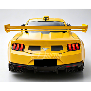 Kits de carrosserie large en fibre de carbone partielle DRIFTON pour Ford Mustang Gen7 S650 GTD, style Widebody, montage par vis, amélioration retrofit. - Product Image 5