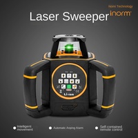 Instrument de nivellement laser Nomi, géomètre, cartographie, point, ligne, rotation, nivellement automatique, lumière rouge et verte, 600 mètres