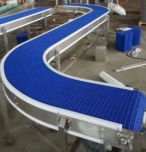 Alta Qualidade Food Grade Quadro De Aço Inoxidável POM PP Plástico Modular Belt Conveyor Chain Plate Transportadora Para Linha De Produção - Product Image 3