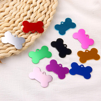 Acier inoxydable Géométrique Miroir Poli Nom Gravé Collier Bracelet Pendentifs DIY Triangle Pentagone Hexagone Cercle Dog Tags