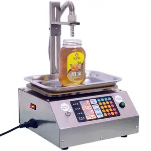 Jyd máquina de enchimento de líquido, máquina de enchimento de líquido, tamanho pequeno, pesagem, mel, CSY-L12