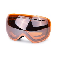 Vente en gros Lunettes de ski sphériques polarisées sans monture pour hommes et femmes Lunettes de ski double couche Lunettes de ski personnalisées