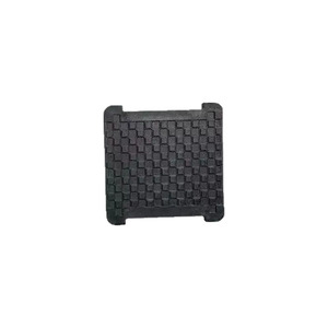 Coussin <span class=keywords><strong>de</strong></span> rail en caoutchouc rainuré pour passage à niveau ferroviaire, sous traverses en béton - Product Image 4