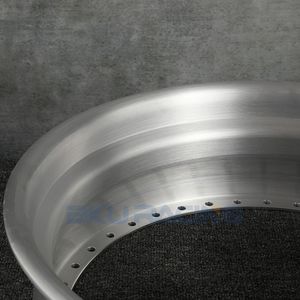 Barillet de roue intérieur 3 pièces pour <span class=keywords><strong>BBS</strong></span> <span class=keywords><strong>RS2</strong></span> <span class=keywords><strong>18</strong></span> pouces 16 32 trous forgé brossé à lèvre plate baril intérieur de roue - Product Image 5
