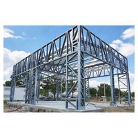 Prima Maisons de bureaux modernes Gratte-ciel en métal préfabriqué Structure en acier Bâtiments de salle d'exposition Entrepôt Construction préfabriquée