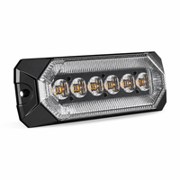 Feux stroboscopiques LED 30W approuvés, 12V 24V, ultra-minces, feux de signalisation d'urgence clignotants, barre lumineuse pour camions et remorques