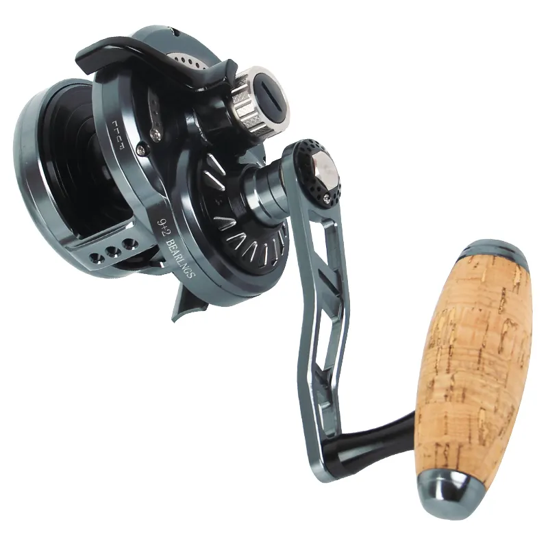 Voll metall 30kg Power Drag MADOX Overhead Angel troll ing Rolle TF400R/L Thunfisch Seeboot Slow Jigging Reel Pitch konventionelle Rolle