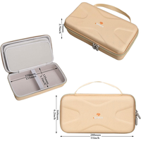 Étui de transport EVA multi-compartiments compatible avec le baguette haute fréquence NuDerma DARSONVAL, usage professionnel