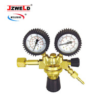 Régulateur de pression Ref116 MOX, réducteur de pression Maxy, régulateur de soudage Muller - Laiton, compatible argon/acétylène, entrée maximale 230 BAR