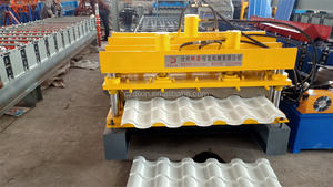 PLC 제어 유광 시트 지붕 패널 기와 제조 기계 - Product Image 5