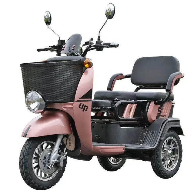 Powerful Electric Three Wheeled Motorcycles 60v 72v Passenger Electric Tricycles 1000w 2000w Three Wheel Electric Scooter