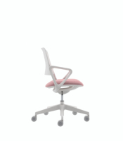 Chaise de bureau moderne, confortable et ergonomique, avec vérin à gaz, idéale pour l'ordinateur, à prix abordable