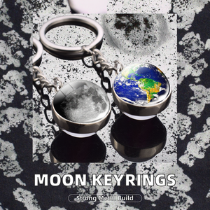 Vente en gros <span class=keywords><strong>de</strong></span> porte-clés <span class=keywords><strong>de</strong></span> lumière pendante <span class=keywords><strong>de</strong></span> l'espace <span class=keywords><strong>de</strong></span> la nébuleuse galaxie du système solaire porte-clés <span class=keywords><strong>de</strong></span> lune avec boule <span class=keywords><strong>de</strong></span> verre porte-clés <span class=keywords><strong>de</strong></span> bijoux en métal - Product Image 4