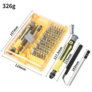45-in-1 Phillips flathead Hex ổ cắm tuốc nơ vít đặt điện thoại di động & máy tính tháo gỡ DIY Home sửa chữa công cụ nhựa xử lý - Product Image 6