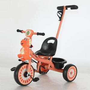 Xe ba bánh trẻ em mới có đèn và nhạc, thích hợp làm xe đồ chơi cho bé trai và bé gái từ 2-5 tuổi - Product Image 3