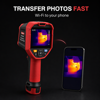 Caméra thermique Thermal Master UTi260B, zoom numérique 4X, lumière LED, imageur thermique portable, image thermique 256x192, 7 palettes de couleurs