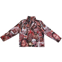 Nouveauté 2026 : Vestes de basketball personnalisées pour hommes, tissage et broderie de haute qualité pour la saison printanière