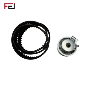 Kit de courroie de distribution en acier et <span class=keywords><strong>caoutchouc</strong></span> de marque FEI à bas prix, norme OEM pour Audi 1.6/2.0 Volkswagen 1.6/2.0, y compris le <span class=keywords><strong>tendeur</strong></span> - Product Image 1