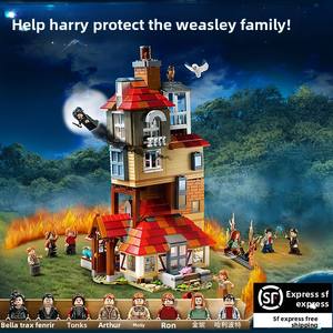 Ensemble <span class=keywords><strong>de</strong></span> construction <span class=keywords><strong>Château</strong></span> <span class=keywords><strong>de</strong></span> l'Académie Magique - Modèle Porte <span class=keywords><strong>de</strong></span> <span class=keywords><strong>Poudlard</strong></span> et Hibou, Blocs compatibles et cadeau <span class=keywords><strong>de</strong></span> collection pour les fans - Product Image 3