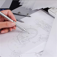 Rouleau de papier calque blanc jet d'encre A3 A4 80gsm 120gsm papier à dessin translucide vélin pour l'art et l'impression