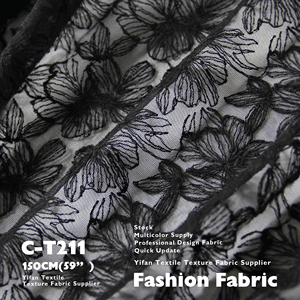 <span class=keywords><strong>2025</strong></span> New Arrival Hollow Hoa Lưới 3D Thêu Lưới Vải Mỏng Và Mềm Mại Cảm Thấy Vải Cho Áo Cưới Áo - Product Image 5