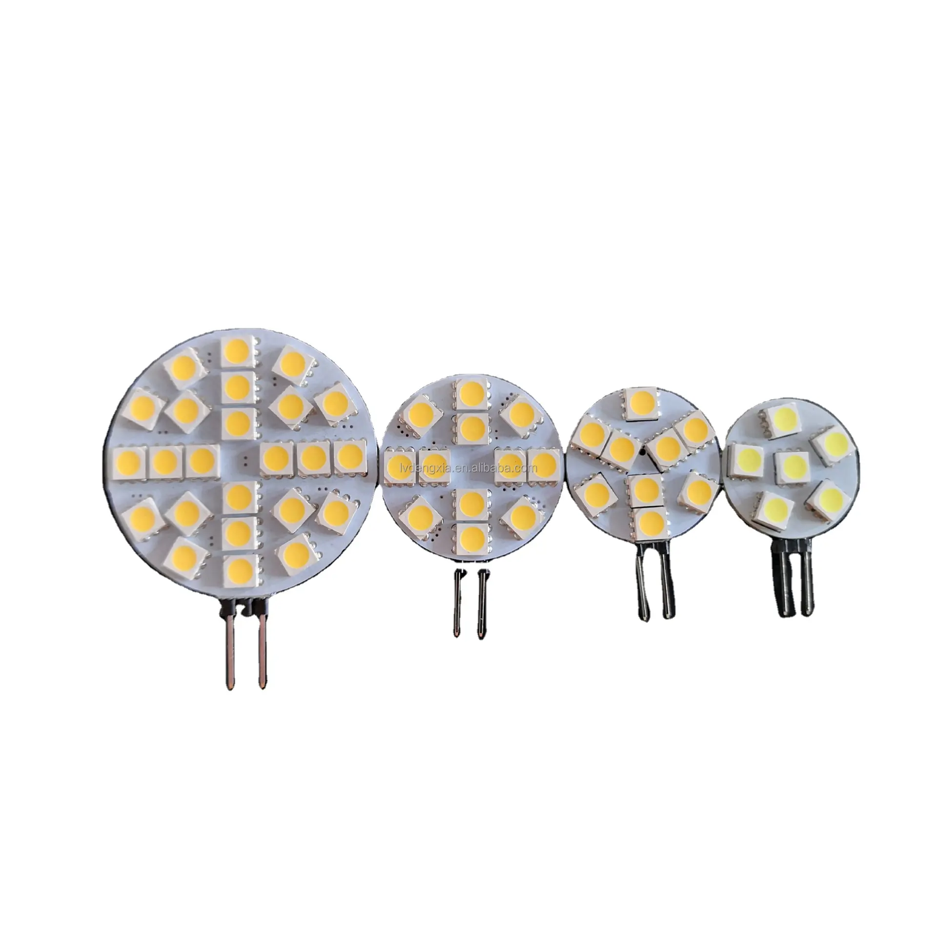 G4LED電球6SMD5050チップホワイトウォームホワイトカーキャビネットマリンキャンピングカー電球12Vクリスタルライトシャンデリア屋内照明用