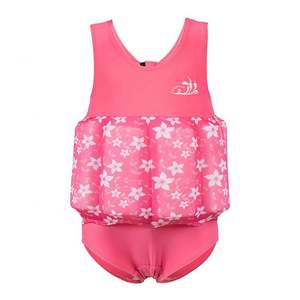 New Design OEM Custom Logo <span class=keywords><strong>Swim</strong></span> <span class=keywords><strong>Suit</strong></span> One Piece Flutuabilidade Swimwear para Meninas Neoprene Float <span class=keywords><strong>Suit</strong></span> para Crianças Natação - Product Image 1