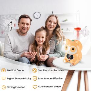 Mesin Terapi <span class=keywords><strong>Aerosol</strong></span> <span class=keywords><strong>Nebulizer</strong></span> Digital Display Rumah Sakit Elektrik 10S/20S/30S - Product Image 6