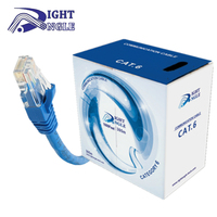 Cable de Red de Datos LAN CAT6 UTP FTP SFTP de 305m 24awg 1000ft, Sólido, de Fábrica, con Certificación CE, Cubierta de PVC LSZH y PE