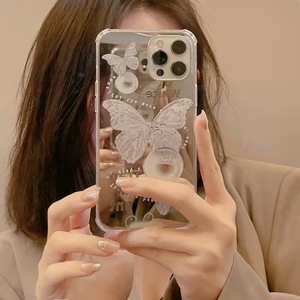Fundas de teléfono con espejo mariposa para redmi note 11, cubierta trasera para <span class=keywords><strong>oppo</strong></span> <span class=keywords><strong>reno</strong></span> 6 4g - Product Image 3