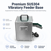 Base vibrante professionnelle en acier inoxydable de marque ZH, alimentation médicale, haute stabilité, unité de commande moteur PLC, automatisation industrielle 1