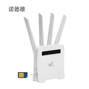 5G NR 4G LTE NSA SA Wifi 6 CPE Modem 5g Wifi Router With Sim Card Slot