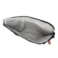 Bolso de Hombro para Computadora Portátil Personalizado de Fábrica, Bolso de Mano Informal para Negocios, Bolso Cruzado para Estudiantes, Negro/Gris, Otro Material